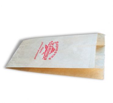 Крафт-пакеты бумажные (шлифованные) с печатью 1 цвет