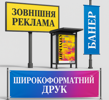 Зовнішня реклама та рекламні конструкції